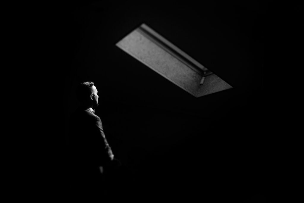 Man deep in thought - Wisdom, Knowledge, Understanding
