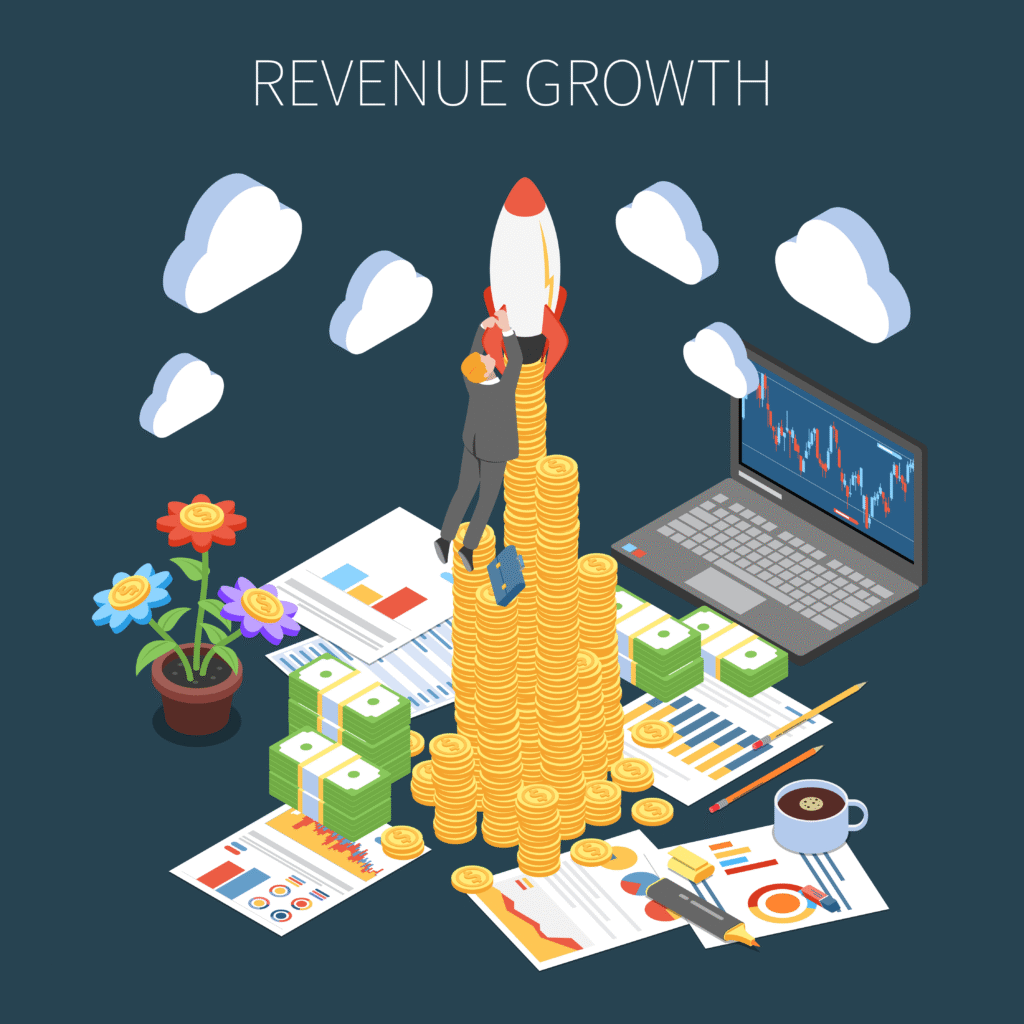 Revenue growth - wealth building