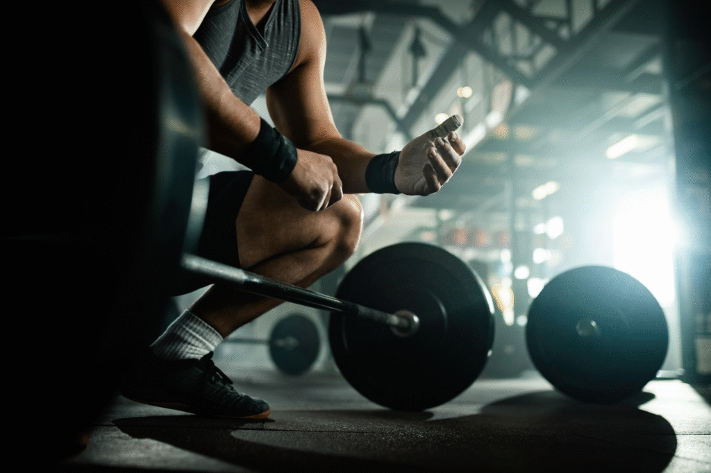 Lifting and working out